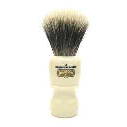 Captain 2 Manchurian Badger faux Ivory