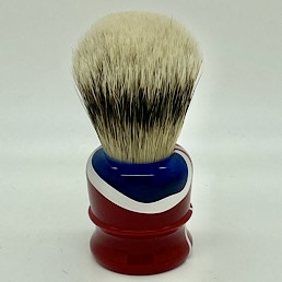 Christmas Special Edition Chubby 1 Super Silvertip Badger Monarch Swirl