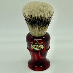 Christmas Special Edition Colonel X2L Super Silvertip Badger Faux Ruby