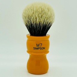  M7 2 Band Silvertip Badger Faux Butterscotch 