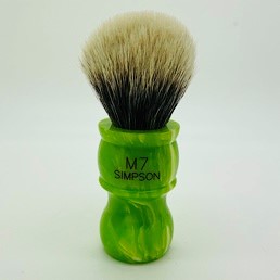 M7 Two Band Silvertip Badger Lime Swirl 