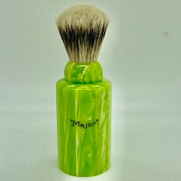 The Major M1 Super Silvertip Badger Lime Swirl