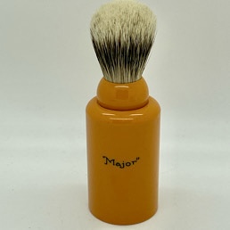 Christmas Special Edition Major Super Silvertip Badger Faux Butterscotch 