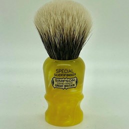 Christmas Special Edition Special 2 Band Silvertip Badger Medallion Yellow 