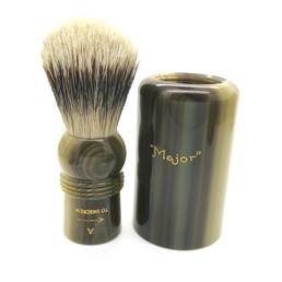 The Major - M1 Super Silvertip Badger faux Horn