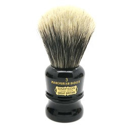 Duke 3 Manchurian Badger faux Ebony