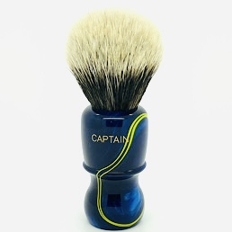 Limited Edition Captain 2 2 Band Silvertip Badger Royal Pearl