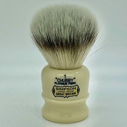 Chubby CH1 Platinum Synthetic Fibre Faux Ivory 