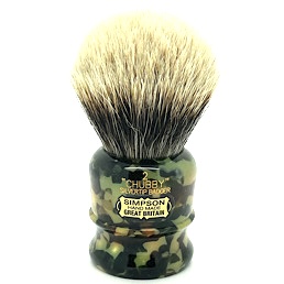 Limited Edition Chubby 2 2 Band Silvertip Badger Autumn Falls