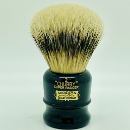 Chubby CH2 Super Silvertip Badger Ebony 