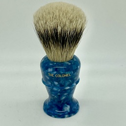 Christmas Special Edition Colonel X2L Super Silvertip Badger Blue Opal