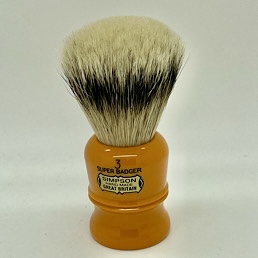 Christmas Special Edition Duke 3 Super Silvertip Badger Faux Butterscotch 