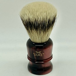 Christmas Special Edition Duke 3 Super Silvertip Badger Cordovan